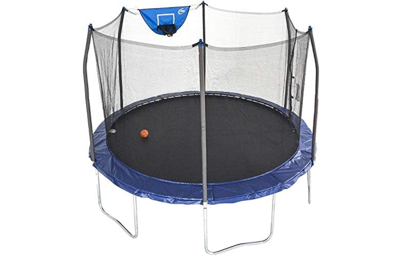 8ft Trampoline With Enclosure