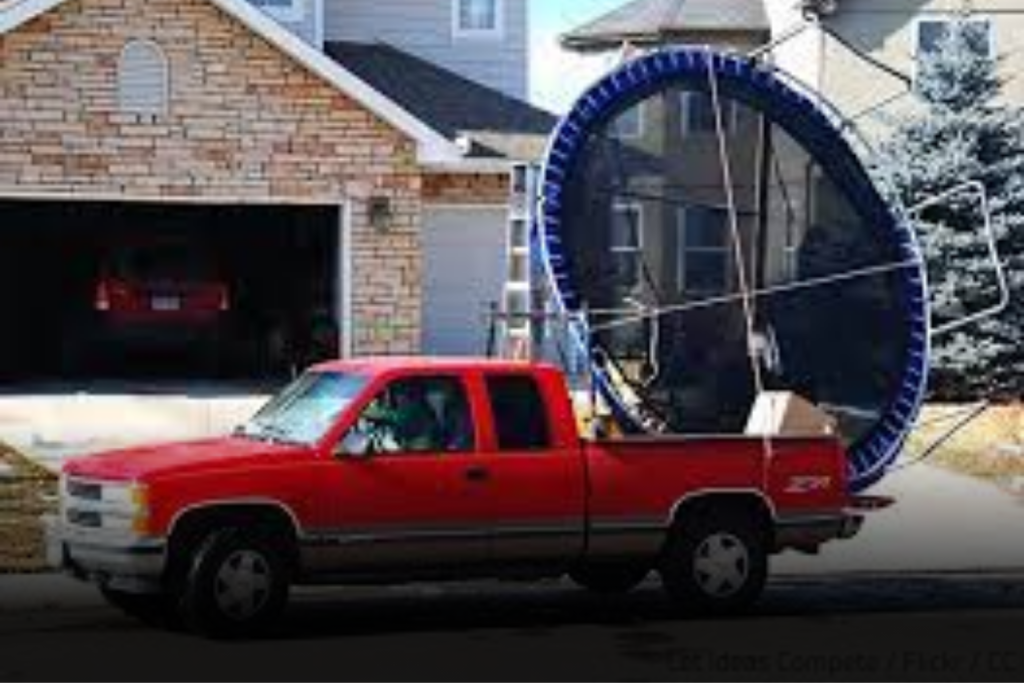 Moving a Trampoline